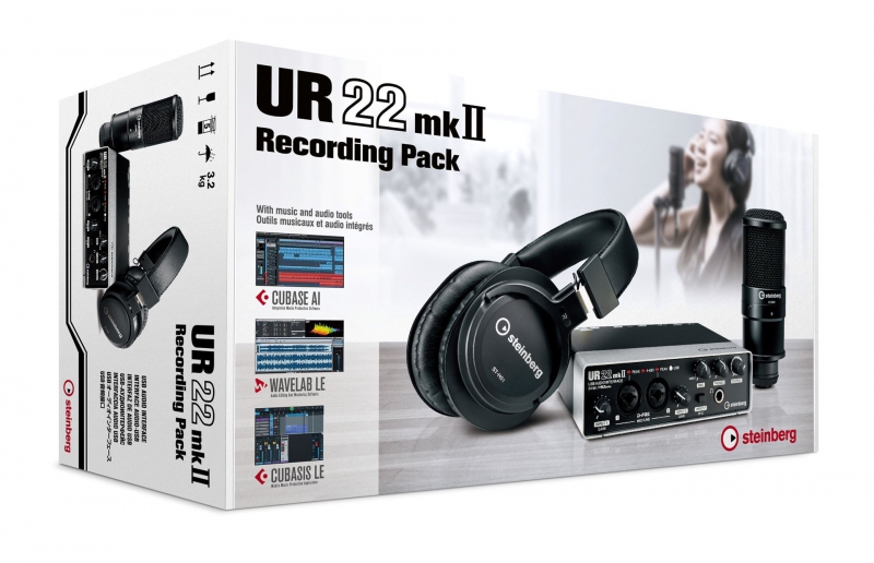 Steinberg UR22 mkII Recording Pack komplekts